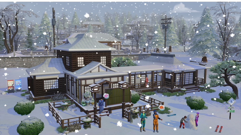 Die Sims 4: Die neue Erweiterung "Ab ins Schneeparadies" in der Vorschau!