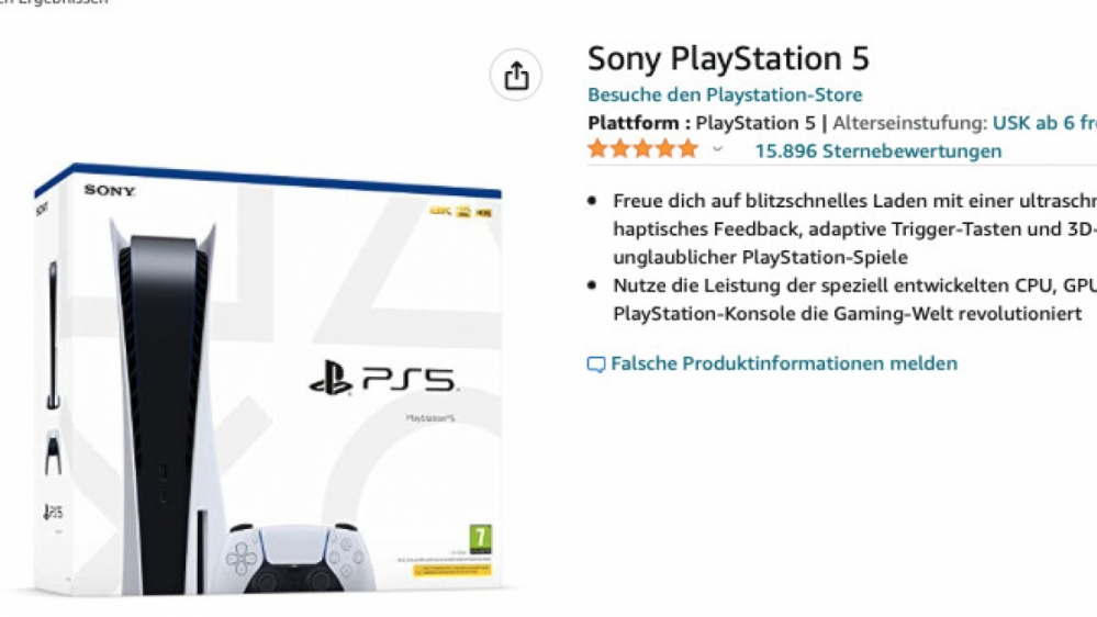 PS5 kaufen: Sony versemmelt PS5-Drop (Update: Prime-Hinweis aufgetaucht, Amazon-Verkauf wahrscheinlich)