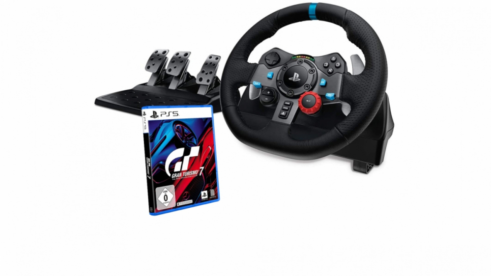 Tolles Gran Turismo 7-Lenkrad jetzt 40% günstiger: Logitech G29 für PS5/PS4/PC