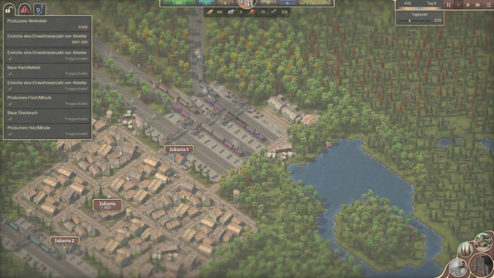 Sweet Transit im Early-Access-Check: Eisenbahn-Planer trifft auf City-Builder