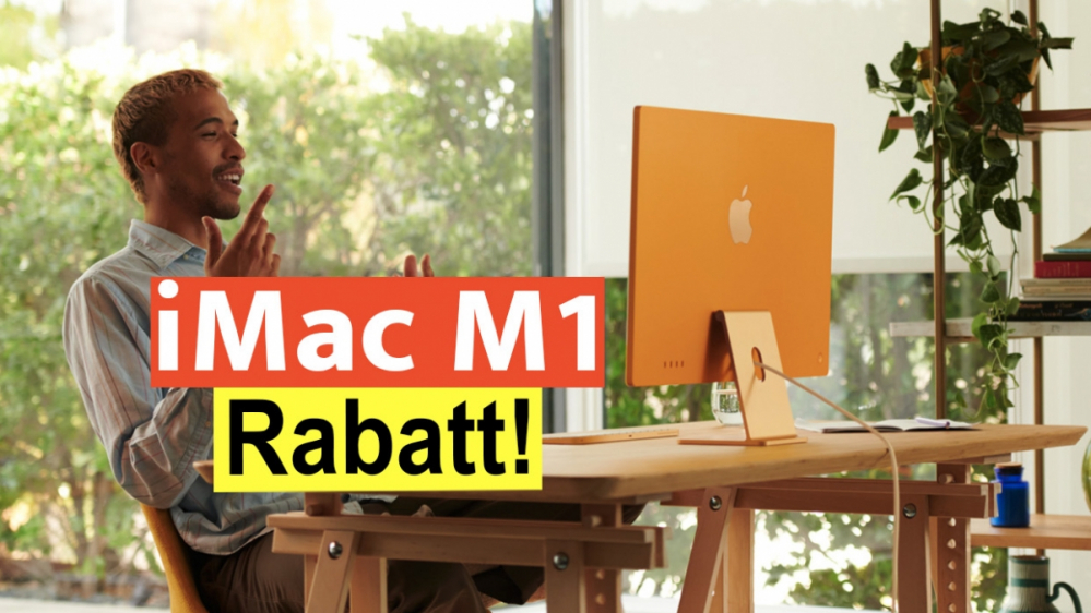 Apple iMac M1 fast 300 Euro Rabatt - auch Mac mini günstiger bei Amazon