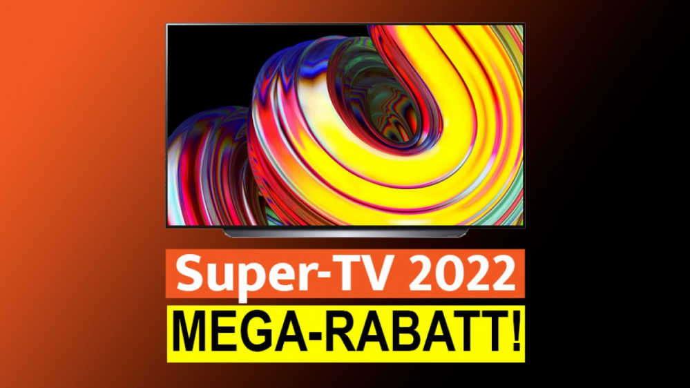 LG OLED TV 65 Zoll (2022) jetzt 1.000€ günstiger - weitere Top-Fernseher mit Mega-Rabatt bei Amazon