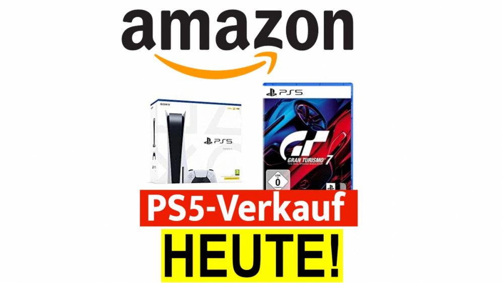 PS5 kaufen: Heute PS5-Drop bei Amazon - Bundle mit GT7 für 620€ (Update)