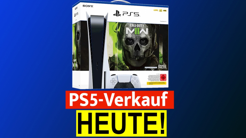 PS5 kaufen: Heute Drop bei Sony - wohl erstmals mit dem PS5 CoD MW2-Bundle (Update)