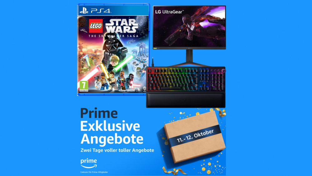 Prime Day - nur noch heute: Gaming-Monitor, SSD, PS4/PS5-Spiele, TV - geniale Prime Exklusiven Angebote für Gamer (Update)