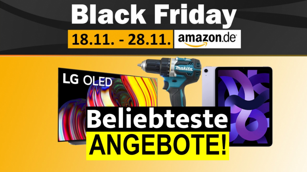 Black Friday: Die meistverkauften Angebote - TV, SSD, Maus, Gaming-Monitor & Co.