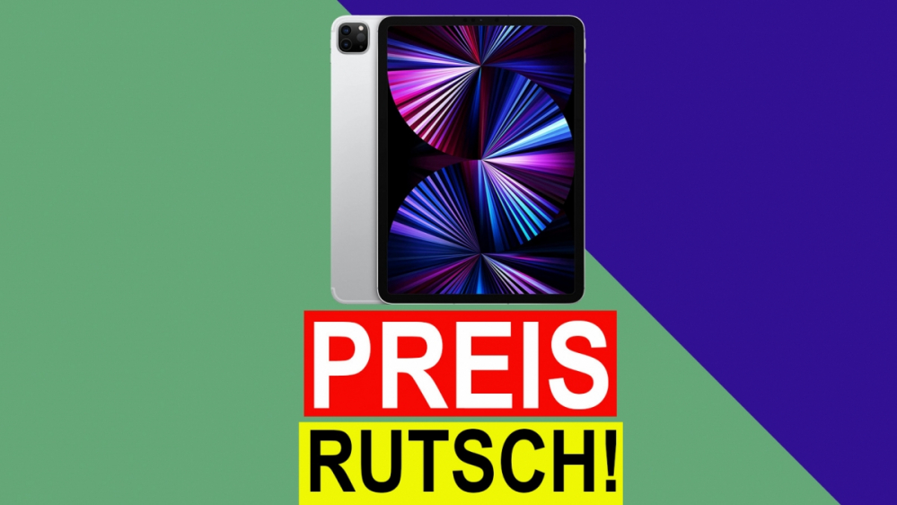 Preisrutsch! iPad Pro M1 jetzt 576€ Rabatt - iPad Pro M2 schon bis 125€ günstiger