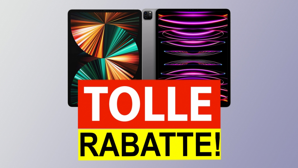 iPad Pro 2021/2022 bis zu 400€ Rabatt - auch iPad Air viel günstiger bei Amazon
