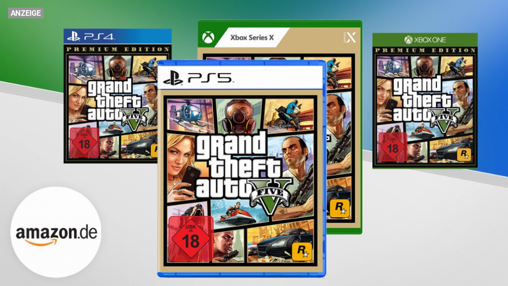 Wegen naher Ankündigung von GTA 6? GTA 5 für PS5 & XSX im Preissturz bei Amazon