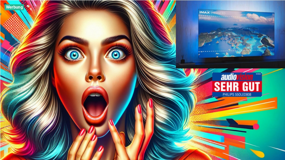 Jetzt wieder zum Black-Friday-Preis: Philips OLED TV 55 Zoll mit Ambilight war noch nie günstiger