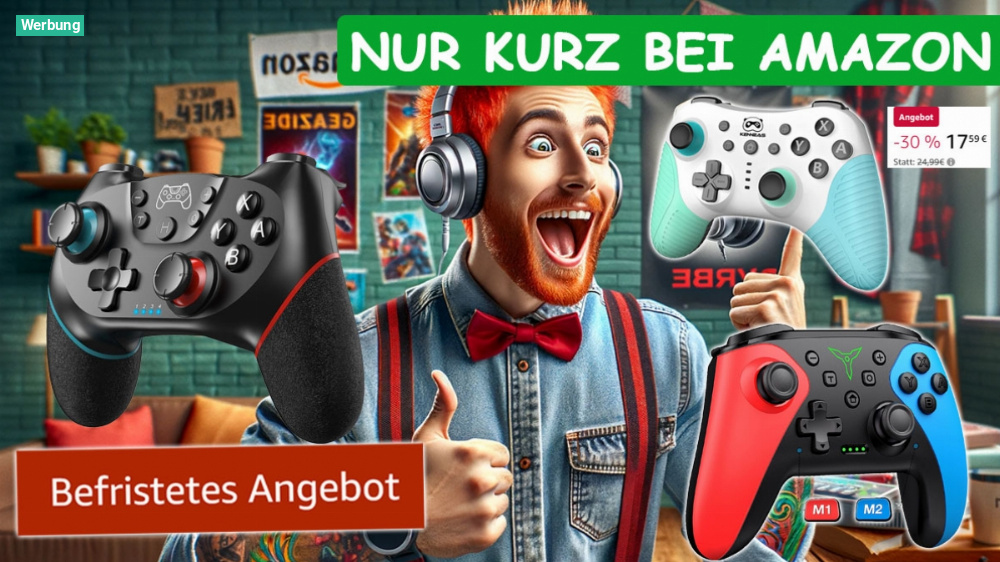Warum auf Switch 2 warten? Wireless Controller lohnen sich bei den Preisen immer - ab 17,59 € geht es los