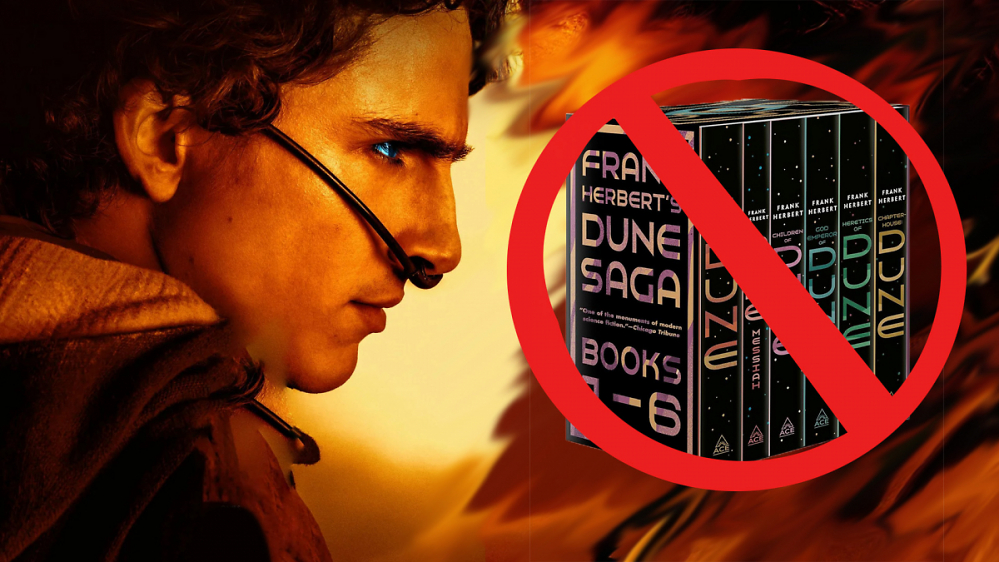Ich habe Dune vor den Filmen nicht gelesen - Gott sei Dank