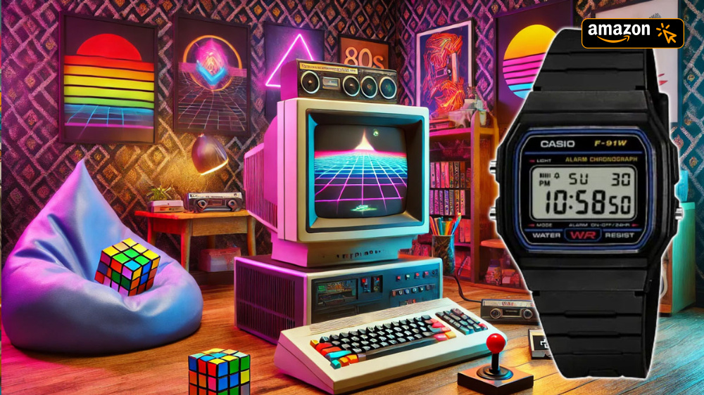 Ideal für den Urlaub: Berühmte Digitaluhr aus dem Jahr 1989 stürzt auf unter 15 Euro bei Amazon