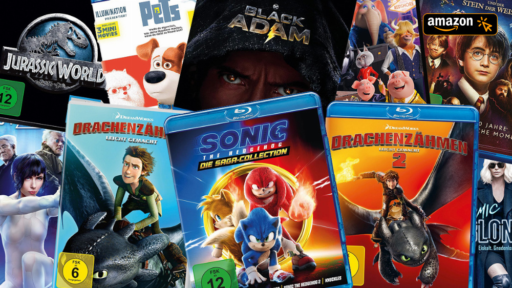 Amazon verschenkt Filme: Harry Potter, Sonic & Co. gratis im 2-für-1-Deal sichern