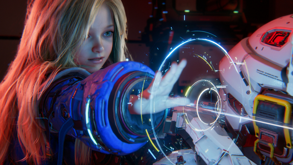 Pragmata: Capcom mit ersten Eindrücken zum Hacking im Sci-Fi-Adventure