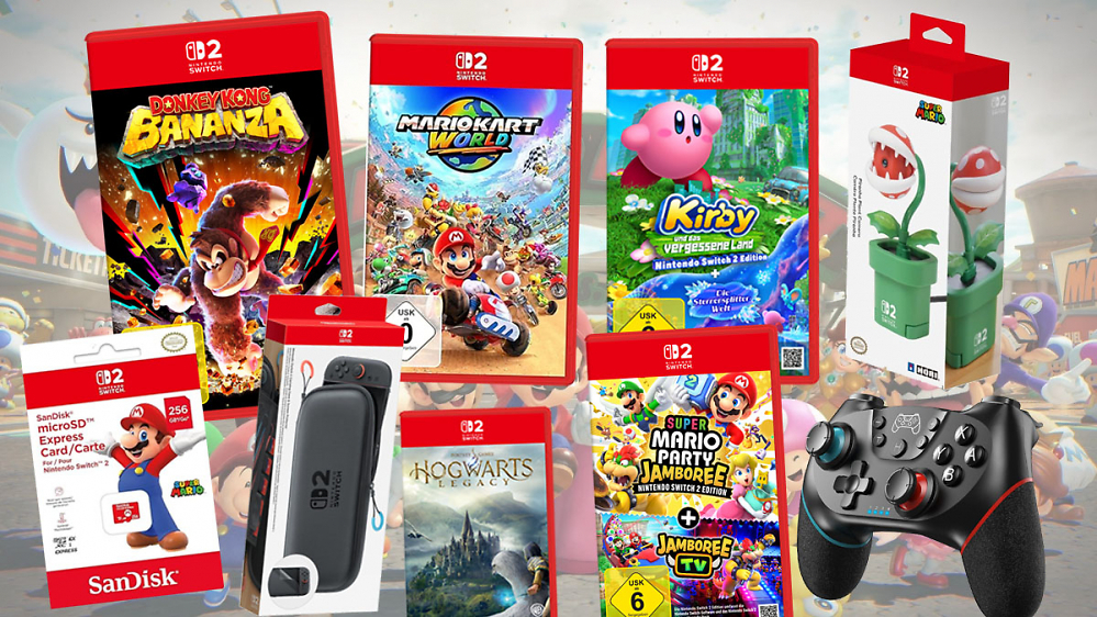 Switch 2: Die 15 besten Sonderangebote für Spiele & Zubehör - Konsole gerade bestellbar