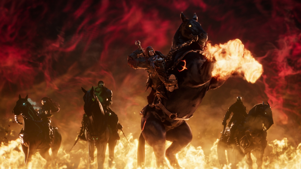 Darksiders 4 kommt: Die vier Reiter der Apokalypse stehen im Teaser-Trailer Seite an Seite 