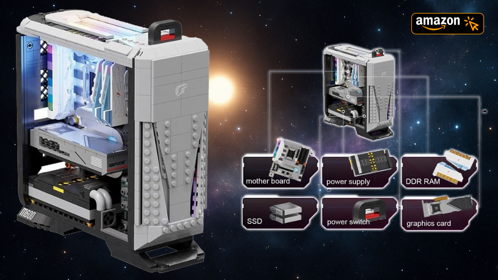 Die guten Gobricks-Noppensteine, Prints, Geforce RTX: "Gaming-PC" von Pantasy im Amazon-Angebot