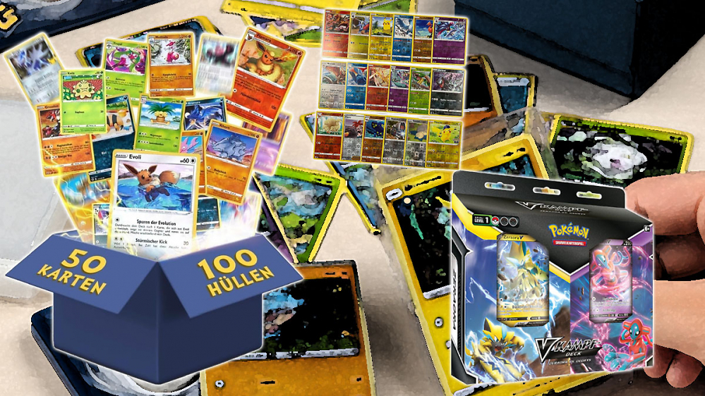 Prime Day Arena-Kampf: Schnell noch 50 Pokémon Sammelkarten für keine 11 Euro sichern