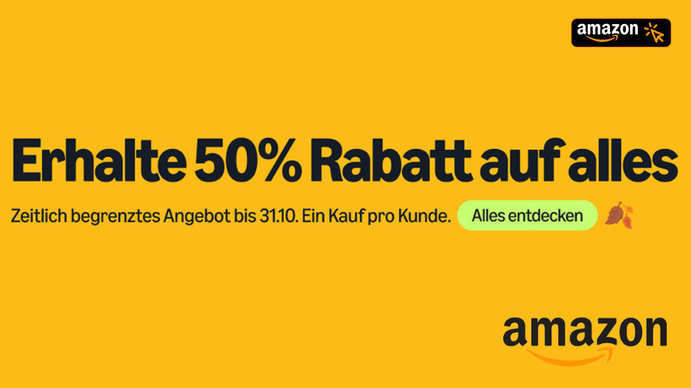 Amazon attackiert Temu und Shein: Mit diesem Code gibt's 50% Rabatt auf alles - das sind die besten Angebote