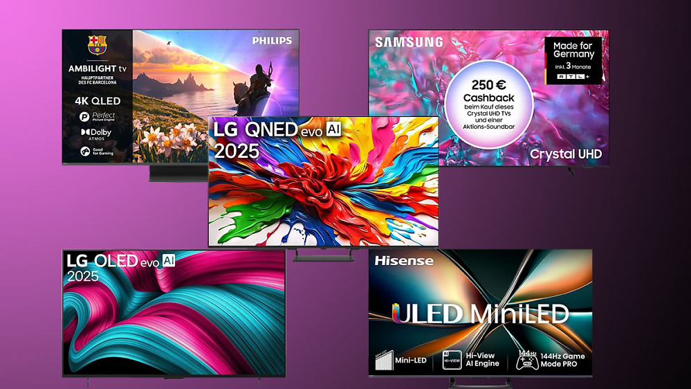 MediaMarkt verramscht Fernseher bis -67%: TVs ab 117€ von Samsung, LG, Philips, Hisense & Co.