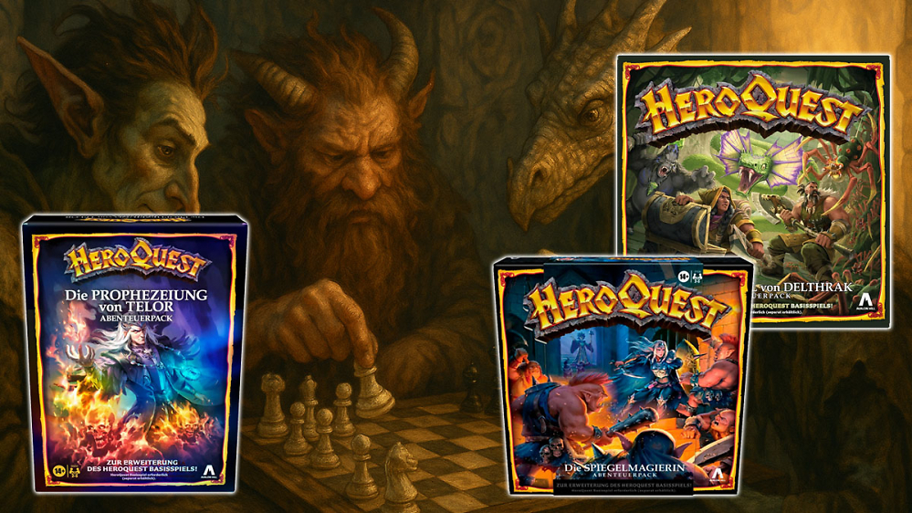 Amazon würfelt HeroQuest raus: Nur kurz sind diese drei Erweiterungen im Angebot