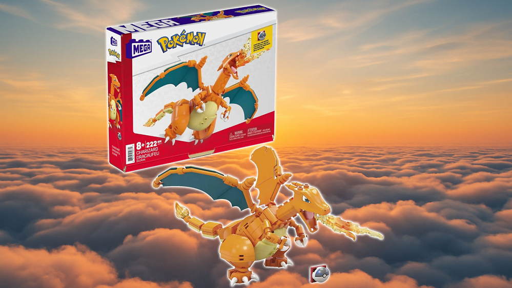 4.000 Verkäufe in einem Monat: Amazon feuert Pokémon Glurak von Lego-Rivale für 10 Euro aus dem Lager