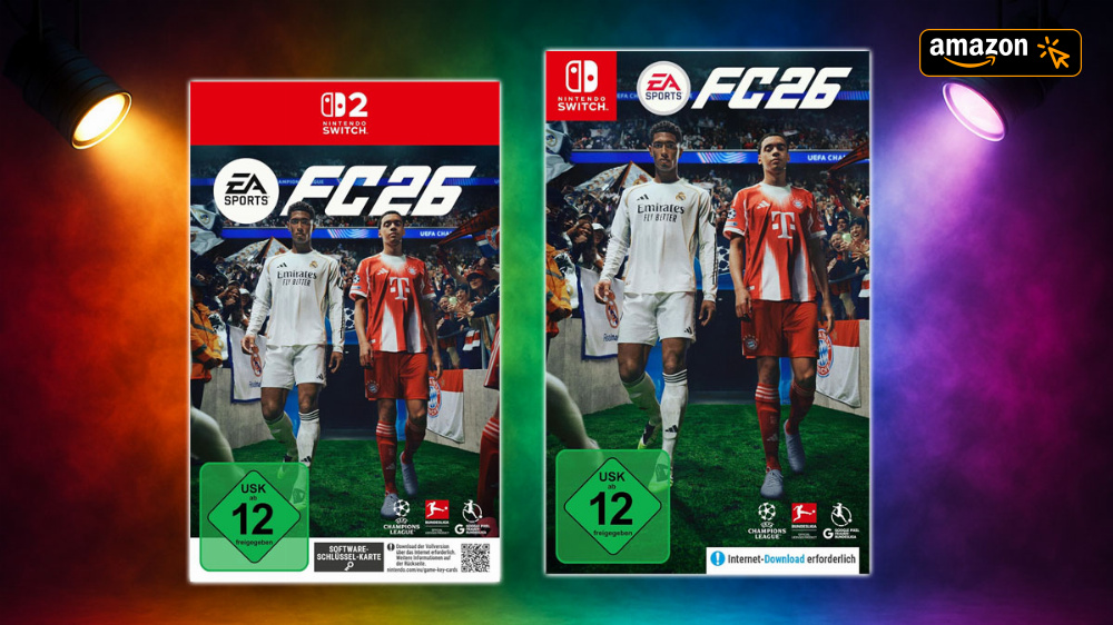 11.000 Bestellungen in einem Monat: Amazon schießt EA SPORTS FC 26 für Switch zum Black-Friday-Preis aufs Tor