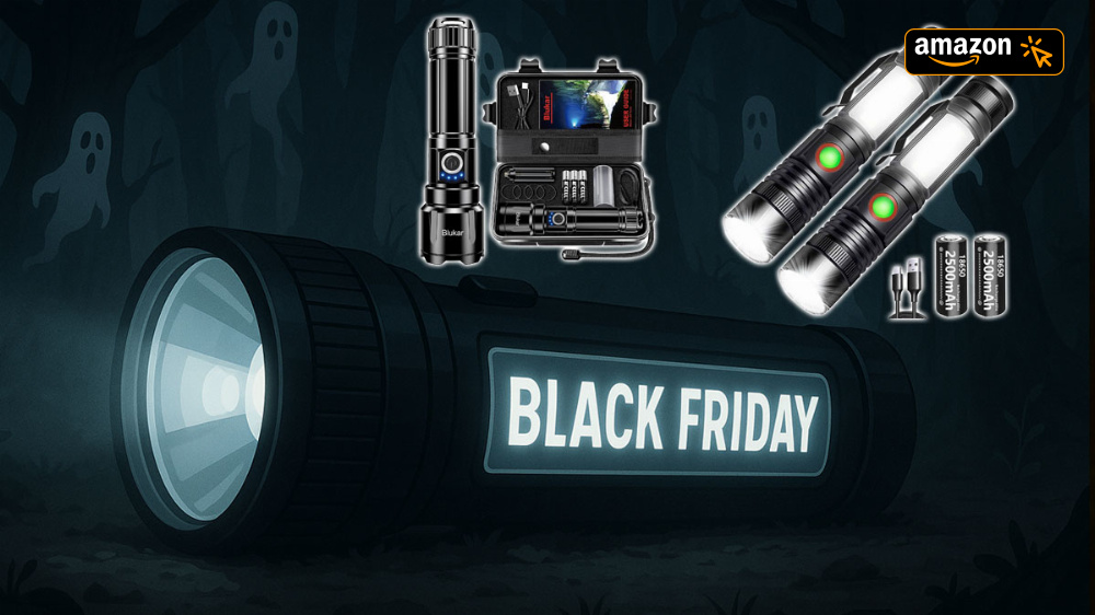 2 Taschenlampen zum Preis von einer? Mit Seitenlicht, Magnet und USB-C bei Amazon am Black Friday ausgeräumt