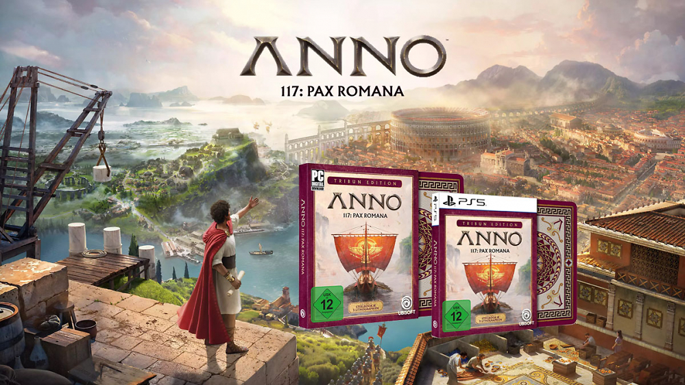 Anno 117: Die Tribun Edition (PC/PS5) gibt's jetzt schon für 39,99€