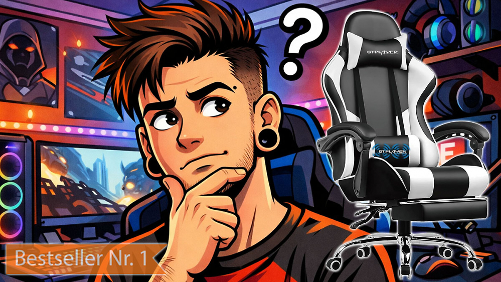 Ob der taugt? Amazons bestverkaufter Gaming-Stuhl kostet nicht mal 95 Euro