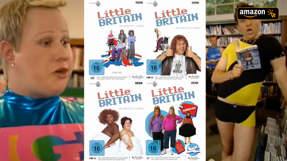 Little Britain: Die komplette Kultserie (ungeschnitten auf 7 DVDs) im Amazon-Sonderangebot - nur bis Sonntag