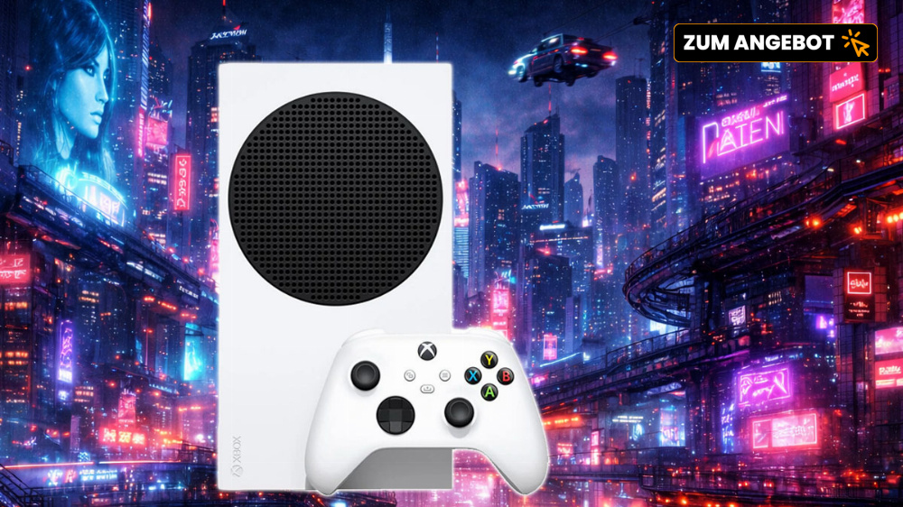 Stromsparkonsole Xbox Series S: MediaMarkt drückt sie unter 300 Euro - kurze Zeit