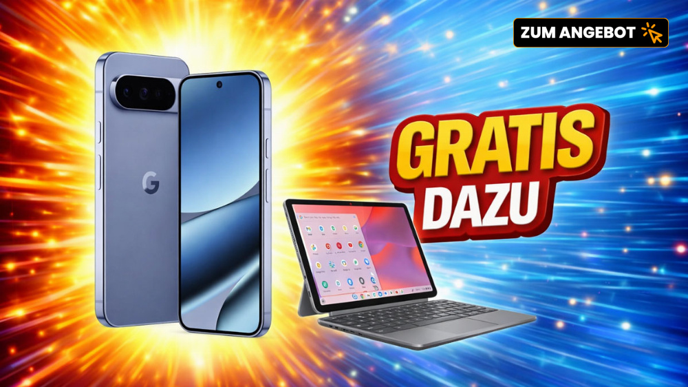 Nur bis Dienstag: Google Pixel 10 Pro XL mit 300€ Rabatt, Lenovo-Laptop gratis dazu & bis 150€ Ankaufprämie