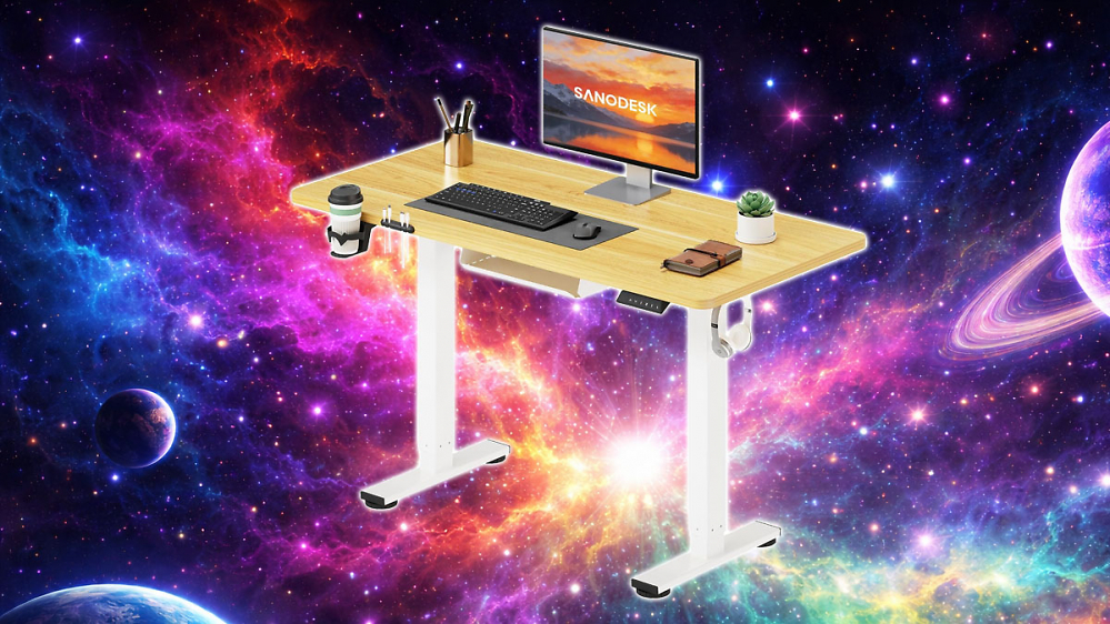 Überraschend günstig: Diesen höhenverstellbaren Schreibtisch gibt es ab 64 Euro bei Amazon