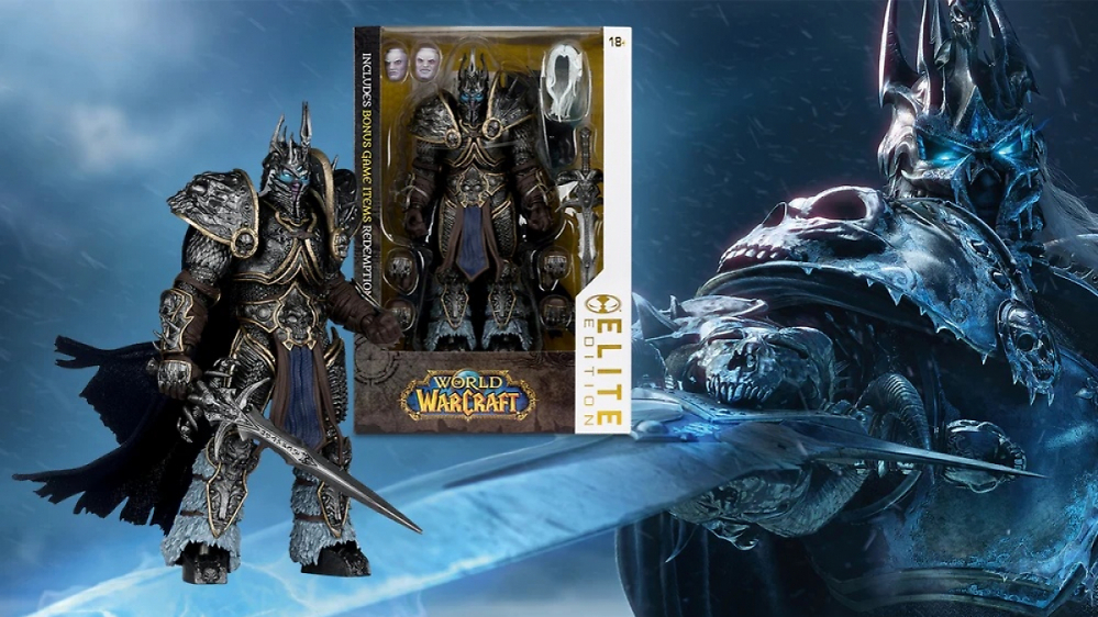 WoW: Neue Luxus-Figur von Arthas kommt mit vier exklusiven Transmogs