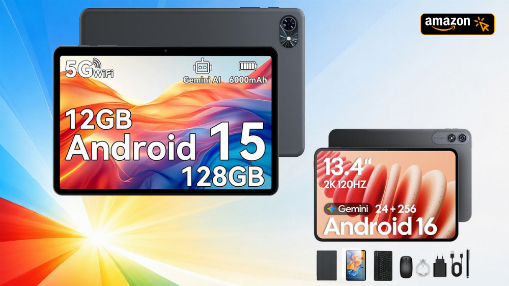 Statt 199,99€ nur 89,99€: Android-Tablet mit Mega-Rabatt und 4 Jahren Garantie bei Amazon