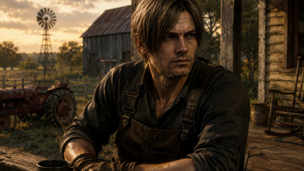 Vom Zombiejäger zum Farmer: So stellt sich Resident-Evil-2-Direktor Leons Zukunft vor