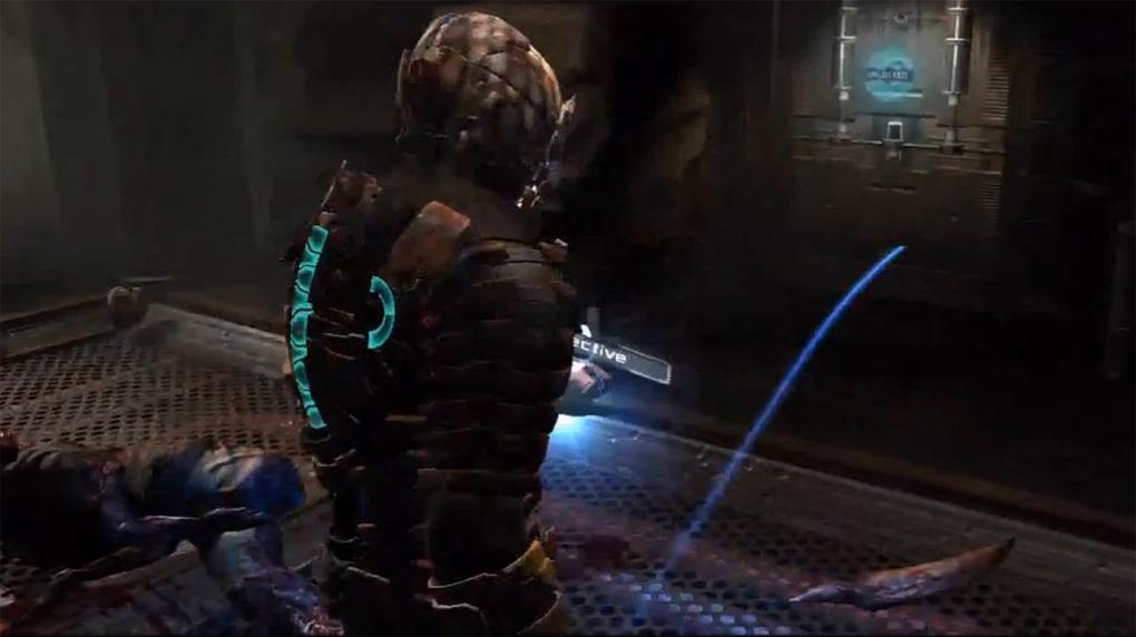 Jetzt rechts abbiegen: Wenn ihr im Besitz des Navigationsystems aus Dead Space wären, könnten wir auf die nervigen Ansagen der Damen verzichten. Das Tool weist im Spiel auf Knopfdruck den Weg zum nächsten Ziel.
