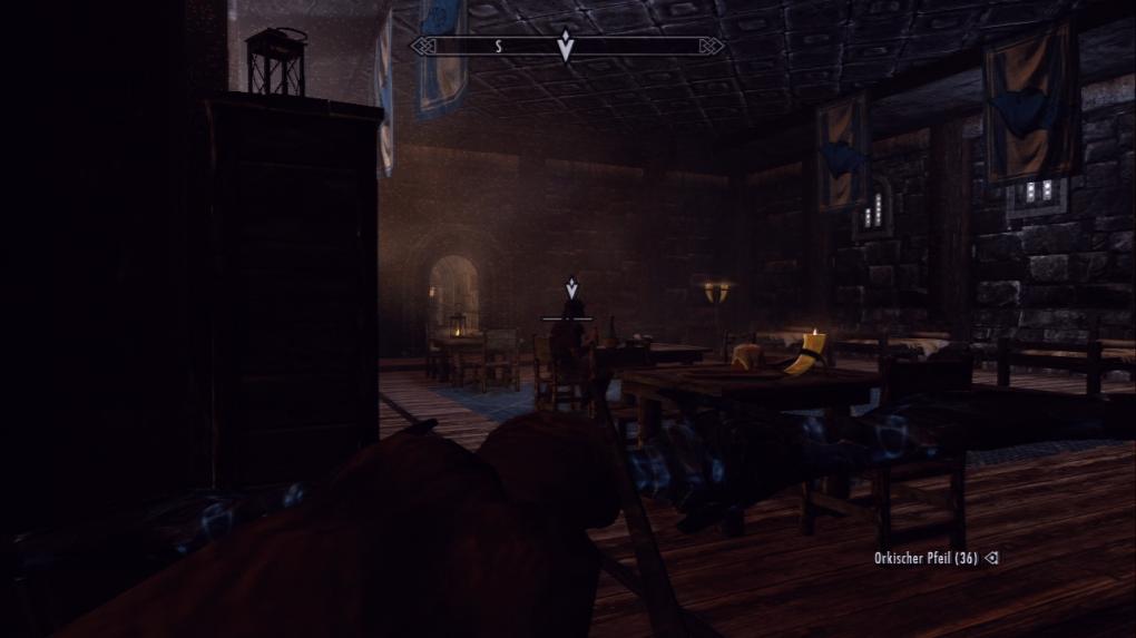 Das letzte Abendessen des Gaius Maro - in Windhelm bietet sich eine gute Gelegenheit für das Attentat.