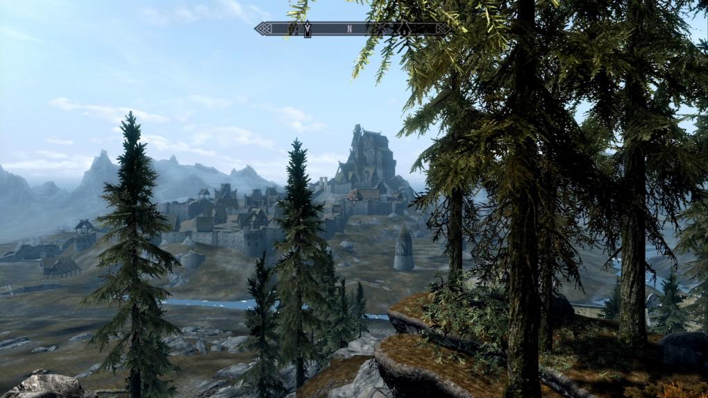Weißlauf: Unsere erste Stadt in Skyrim sieht aus wie eine Szene im Herrn der Ringe