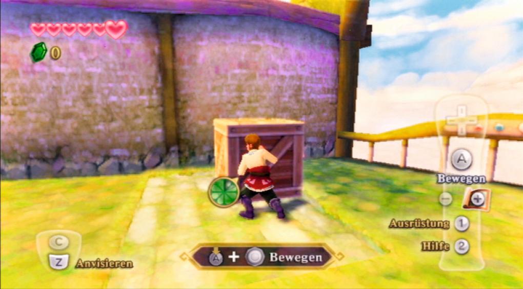 Link in Skyloft.