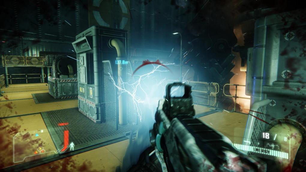 Crysis 3 Komplettlösung - Level 1: Post Human - Mit der K-Volt haben Gegner keine Chance.