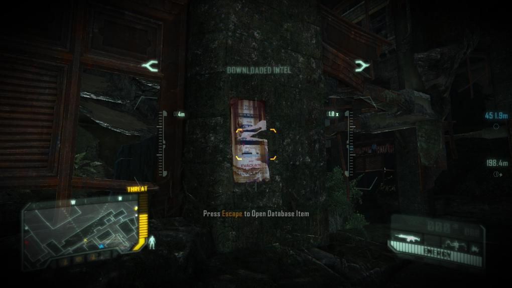 Crysis 3 Komplettlösung - Level 3: The Root of all Evil - Scannt das nächste Poster.
