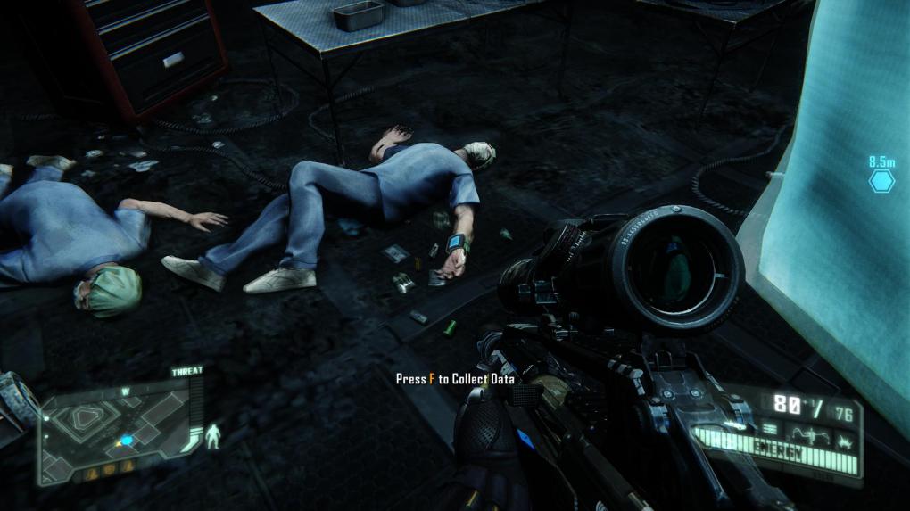 Crysis 3 Komplettlösung - Level 4: Safeties Off - Bei den beiden Toten findet ihr die Blackbox.