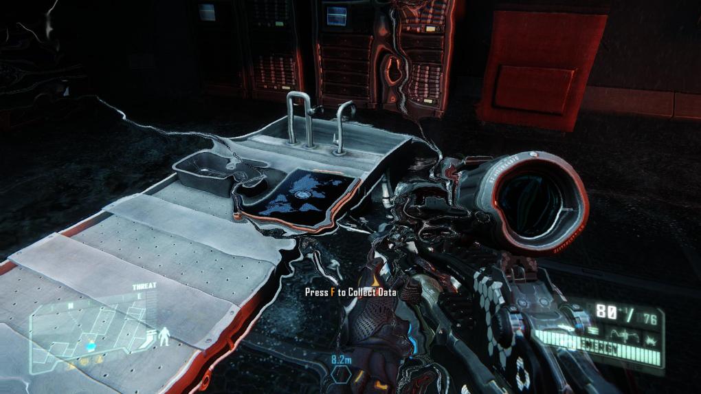 Crysis 3 Komplettlösung - Level 4: Safeties Off - Sammelt das letzte Datenpad vom Tisch auf.