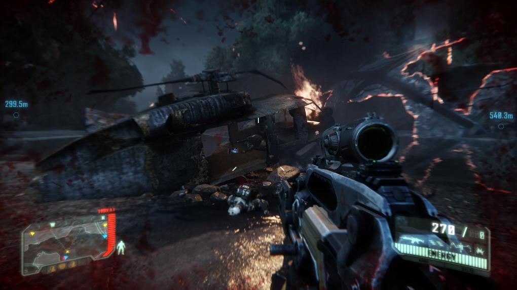 Crysis 3 Komplettlösung - Level 6: Only Human - Nähert euch hier dem Wrack.