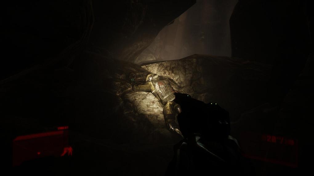 Crysis 3 Komplettlösung - Level 7: Gods and Monsters - Unter dem Schutt findet ihr noch einen Soldaten.