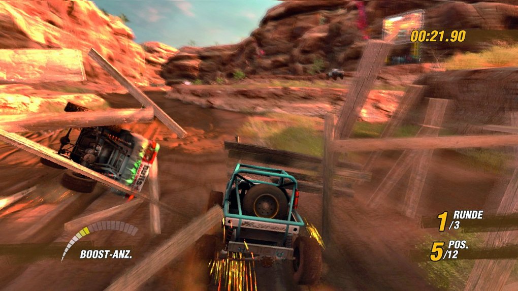 Offroad-Spaß: Auch wenn's vielleicht keine Grafikrevolution war, überzeugte Motorstorm mit seinem rundum gelungenen Gameplay.