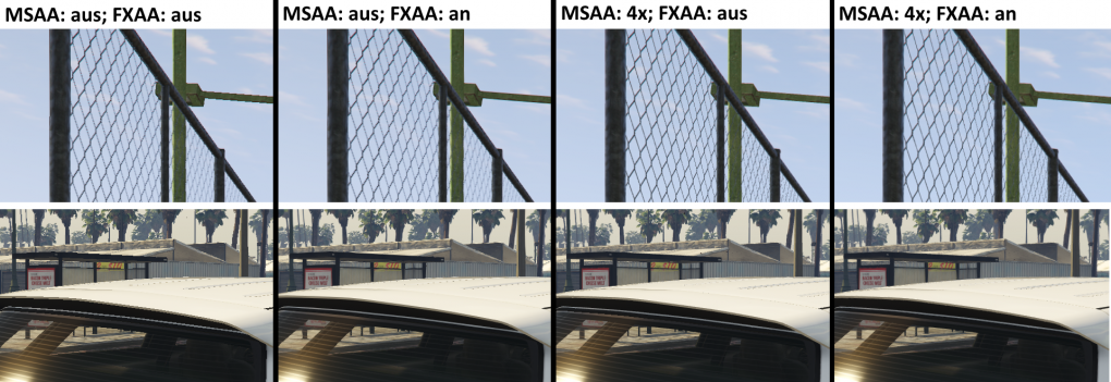 FXAA MSAA bei GTA V